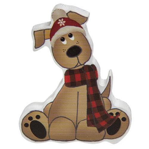 Left. BreeBe - Chunky Christmas Puppy 3 Asstd. - Multicolor.