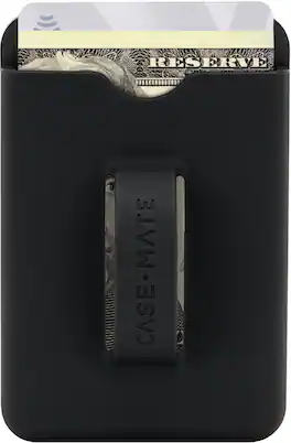 Case-Mate - Loop Grip Magsafe Wallet for Select Apple iPhones - Black