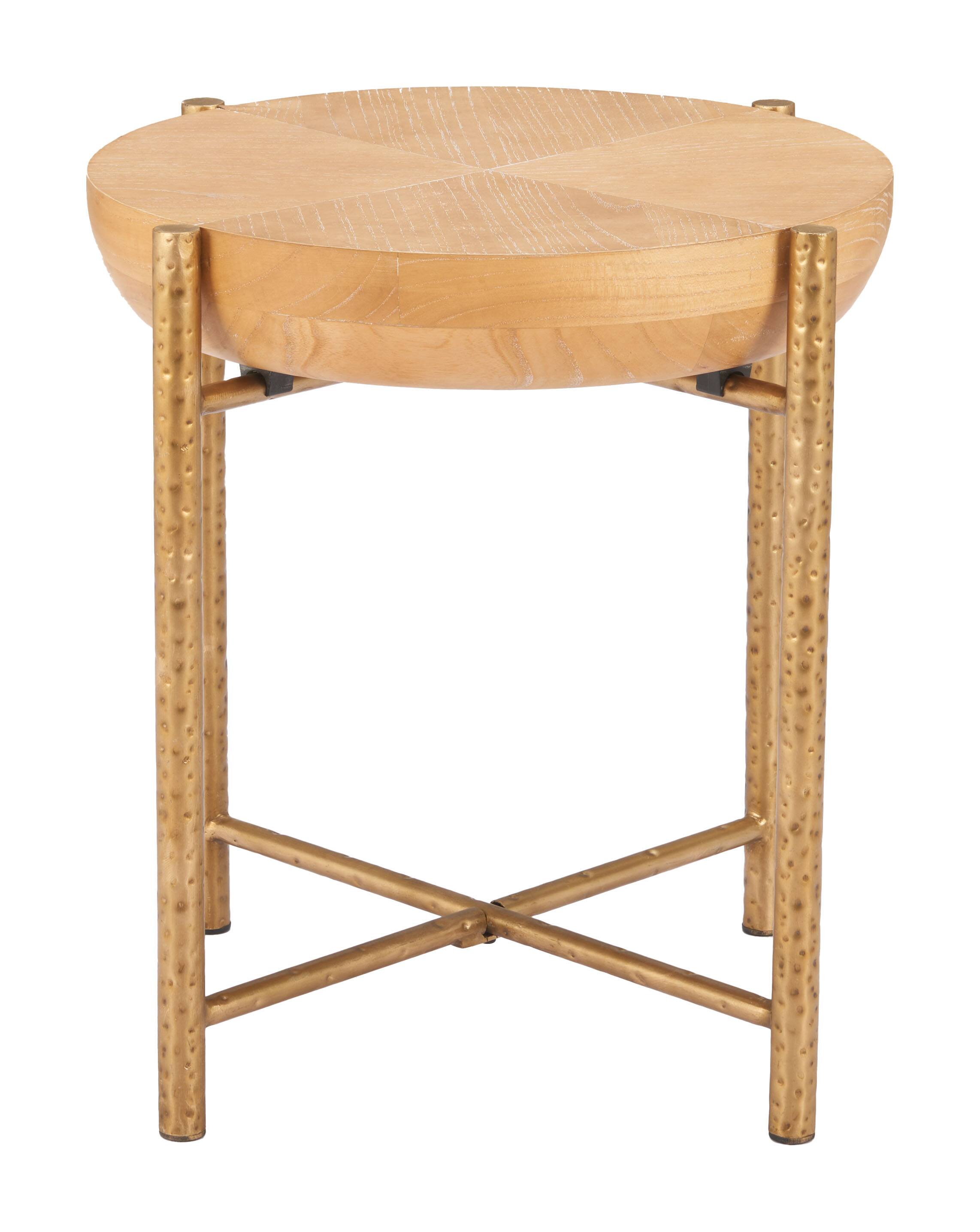 Alt View 1. Hivvago - Halva Side Table Natural - Natural.
