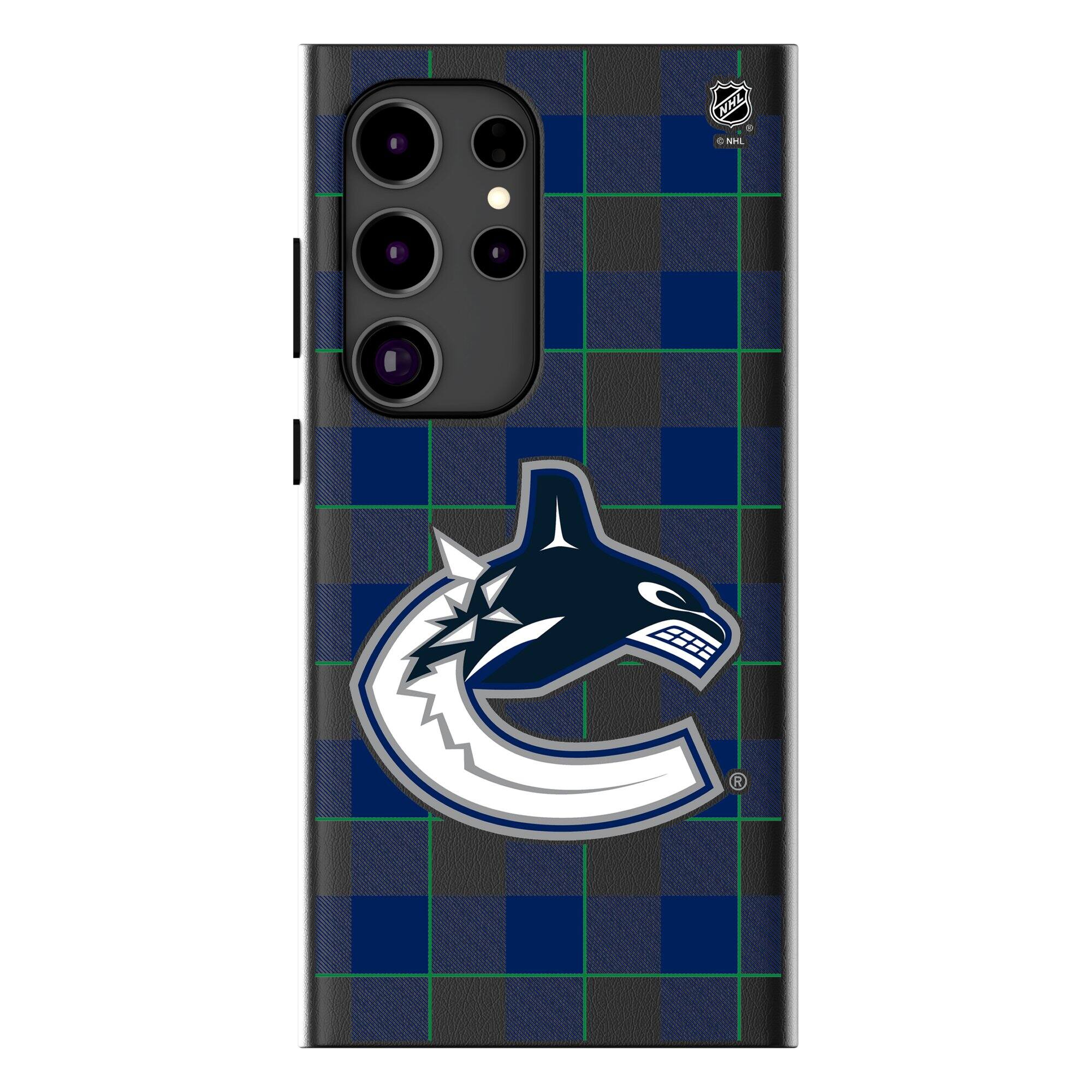 Keyscaper - NHL - Vancouver Canucks Plaid Galaxy Magnetic Bump Case - S24 Ultra - Black price history on PriceWatchPro