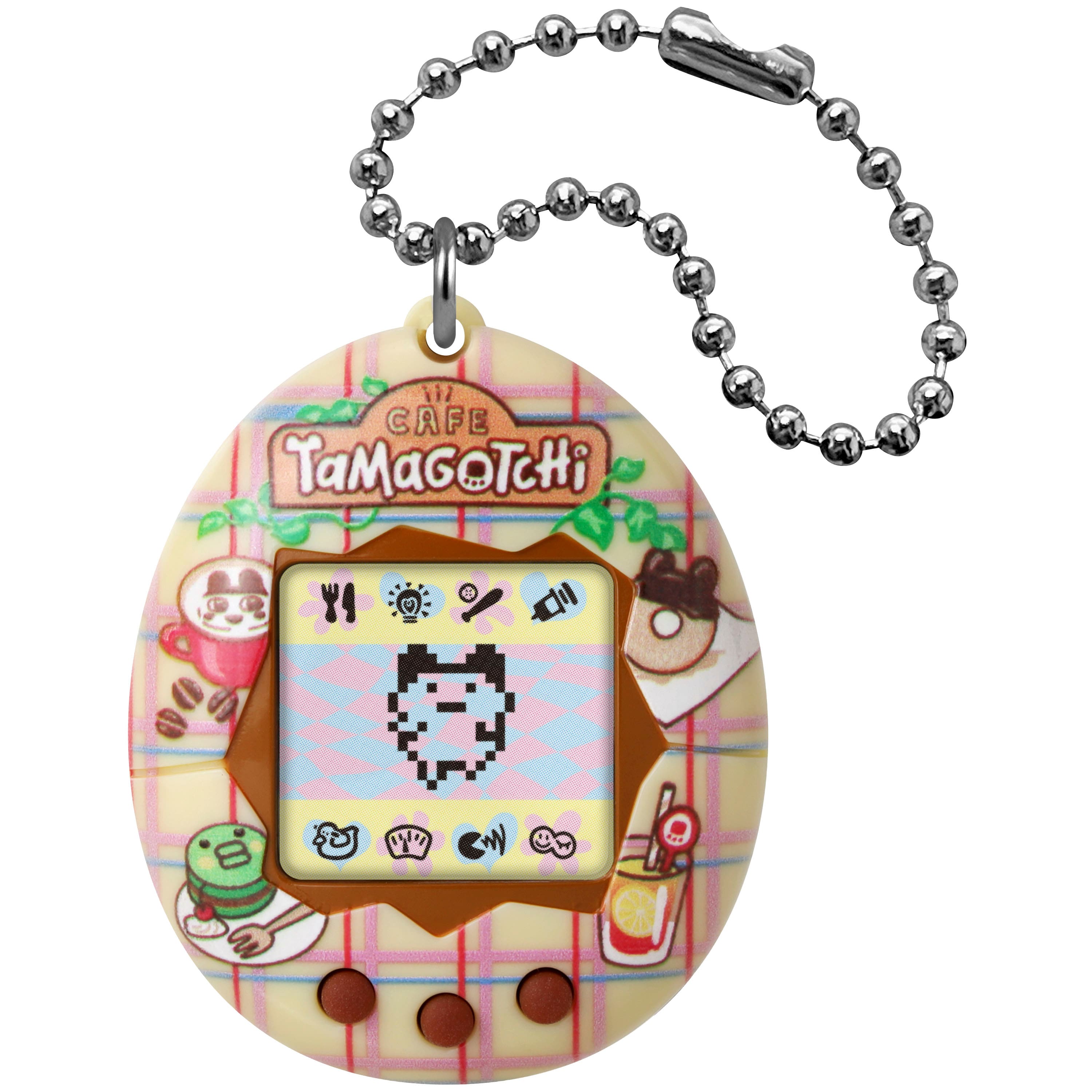 Bandai - 2.1" Tama Cafe Tamagotchi, BNTCA Original Tamagotchi