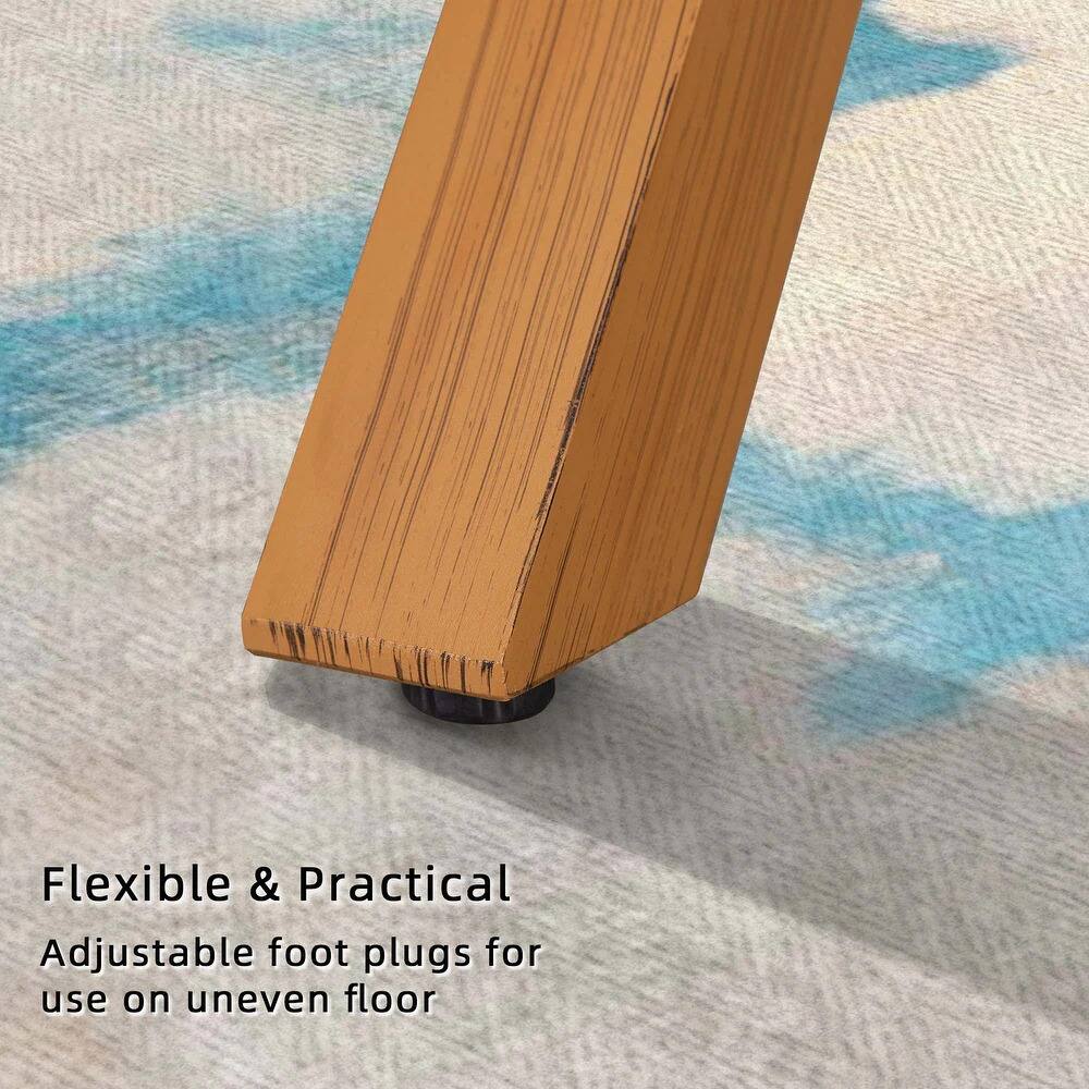 Flexible & Practical  
Adjustable foot plugs for use on uneven floor