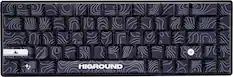 Front. Higround - Basecamp 65+ 65% Wired Mechanical Lubed TTC Milky Switch Gaming Keyboard with RGB Backlighting - BlackIce.
