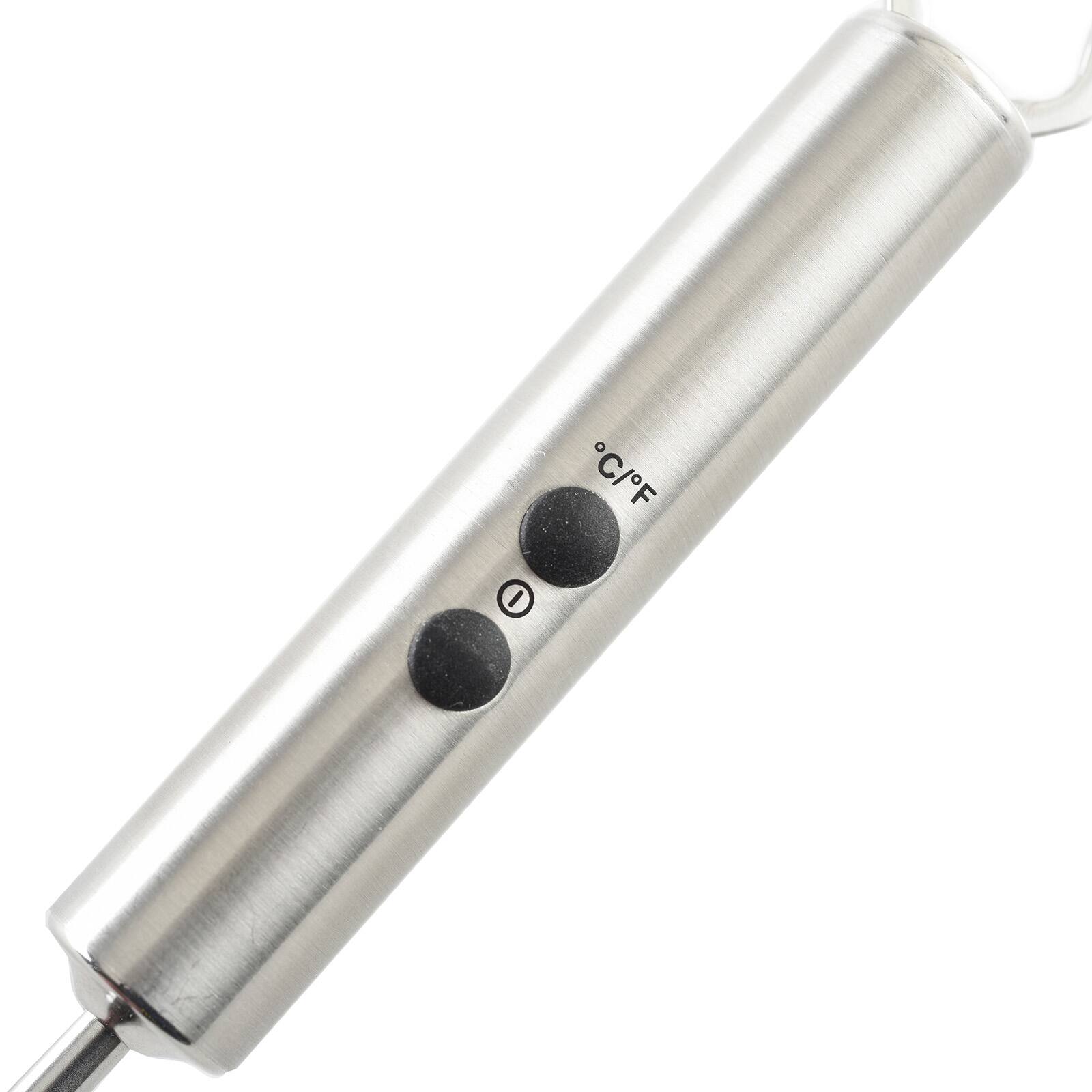 Alt View 3. Norpro - Digital Instant Read Thermometer - Silver.