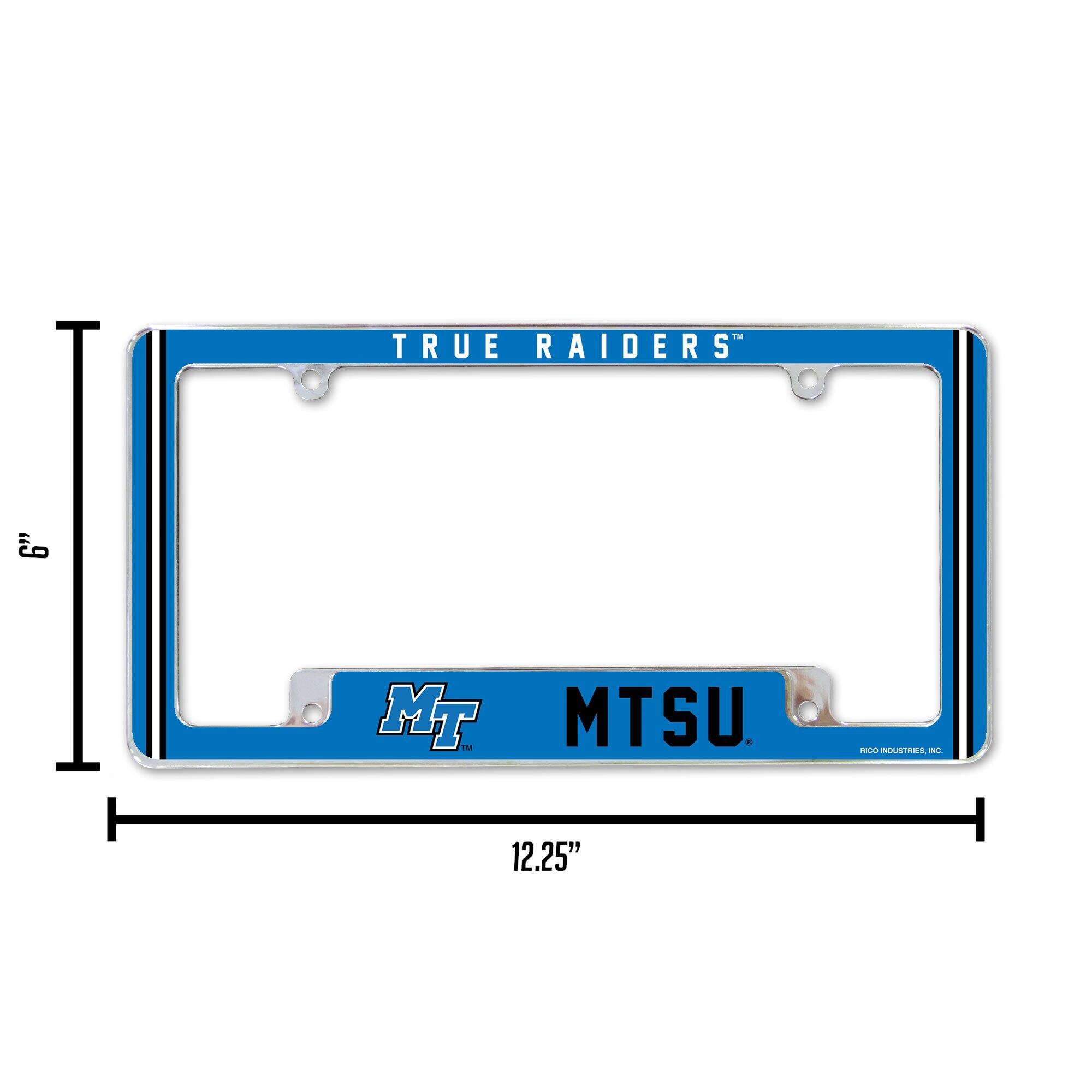 TRUE RAIDERS  
MTSU  
MT  
12.25"