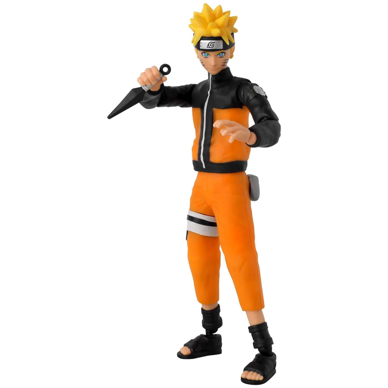 Alt View 1. BANDAI NAMCO Entertainment - Anime Heroes - Naruto - Naruto Uzumaki (Renewal ver.) 6.5" Action Figure.