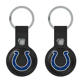 Keyscaper - Indianapolis Colts Two-Pack AirTag Holders - No Size - Black