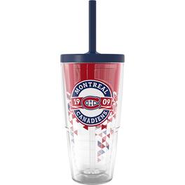 Tervis - Montreal Canadiens 24oz. Shatter Classic Tumbler with Straw Lid - Multicolor