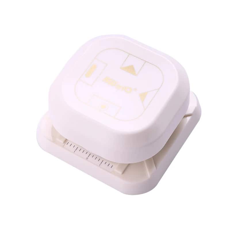 Auledio - 4-in-1 Paper Hole Puncher, Multifunctional Hole Punch Corner Cutter, DIY Paper Crafts, Handbook, Card Making