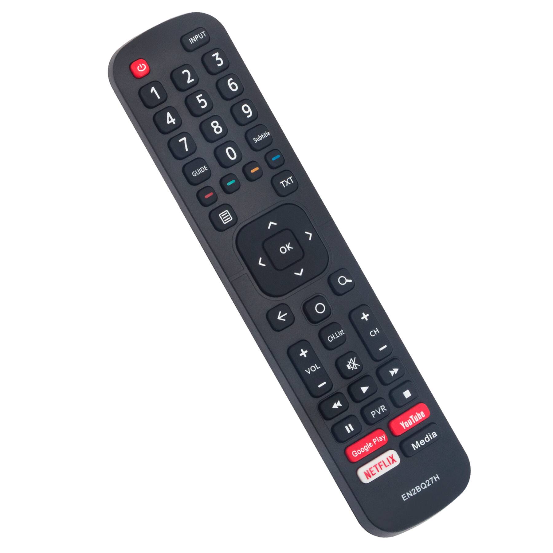 INPUT G 3 2 1 6 5 4 9 8 Subtitle 7 0 GUIDE TXT r OK a V CH.List + VOL - + CH - PVR " YouTube Play Media Google NETFLIX EN2BQ27H