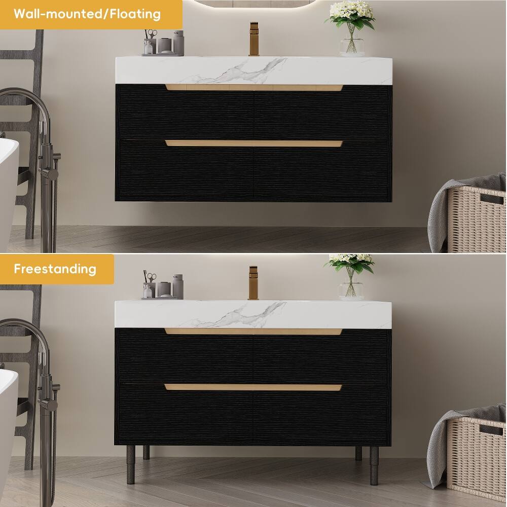 Wall-mounted/Floating

Freestanding