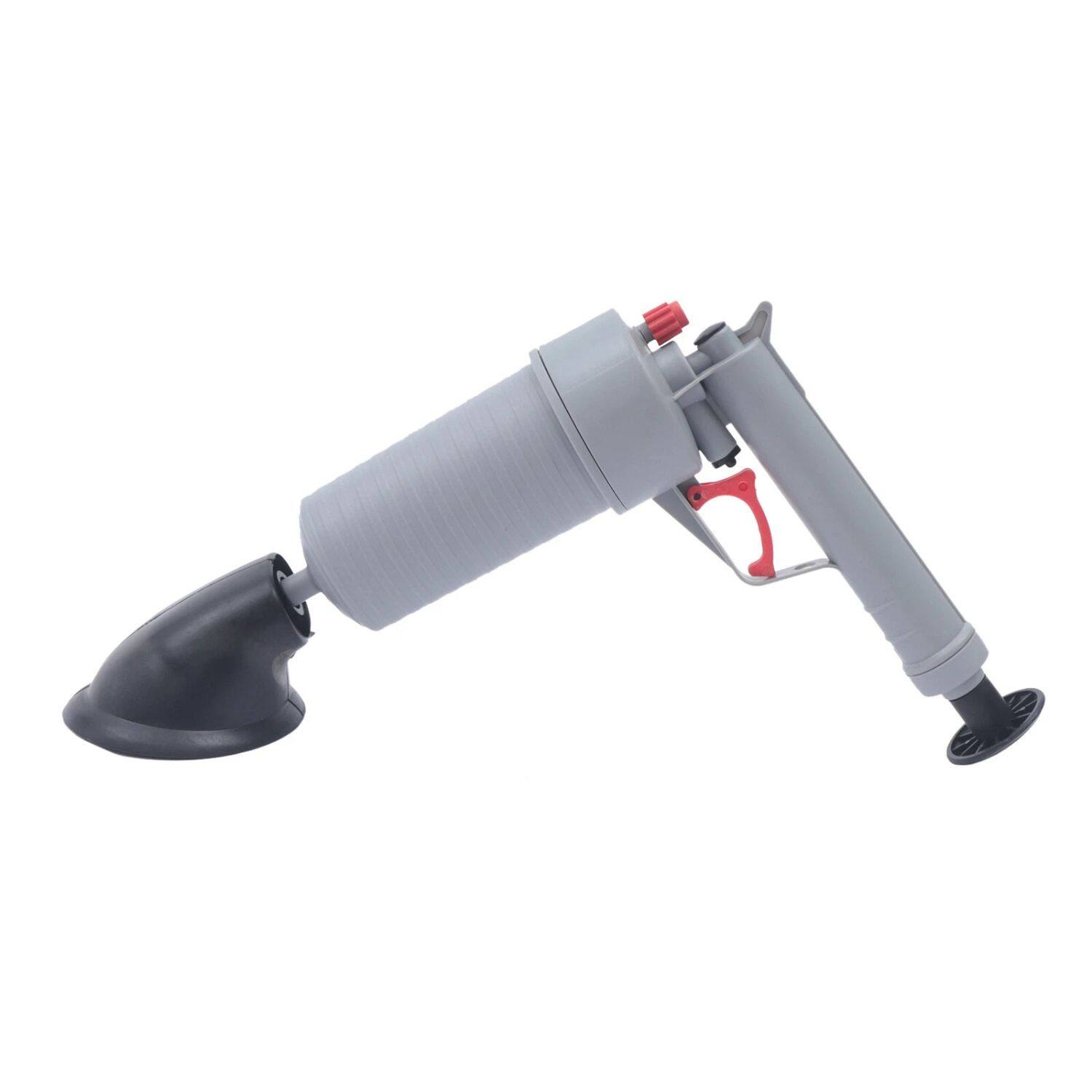 Left. Home Collection - High Pressure Air Drain Blaster Gun – Powerful Toilet Sink Plunger with Air Pump Cleaner.