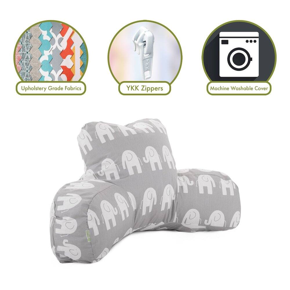 Upholstery Grade Fabrics  
YKK Zippers  
Machine Washable Cover