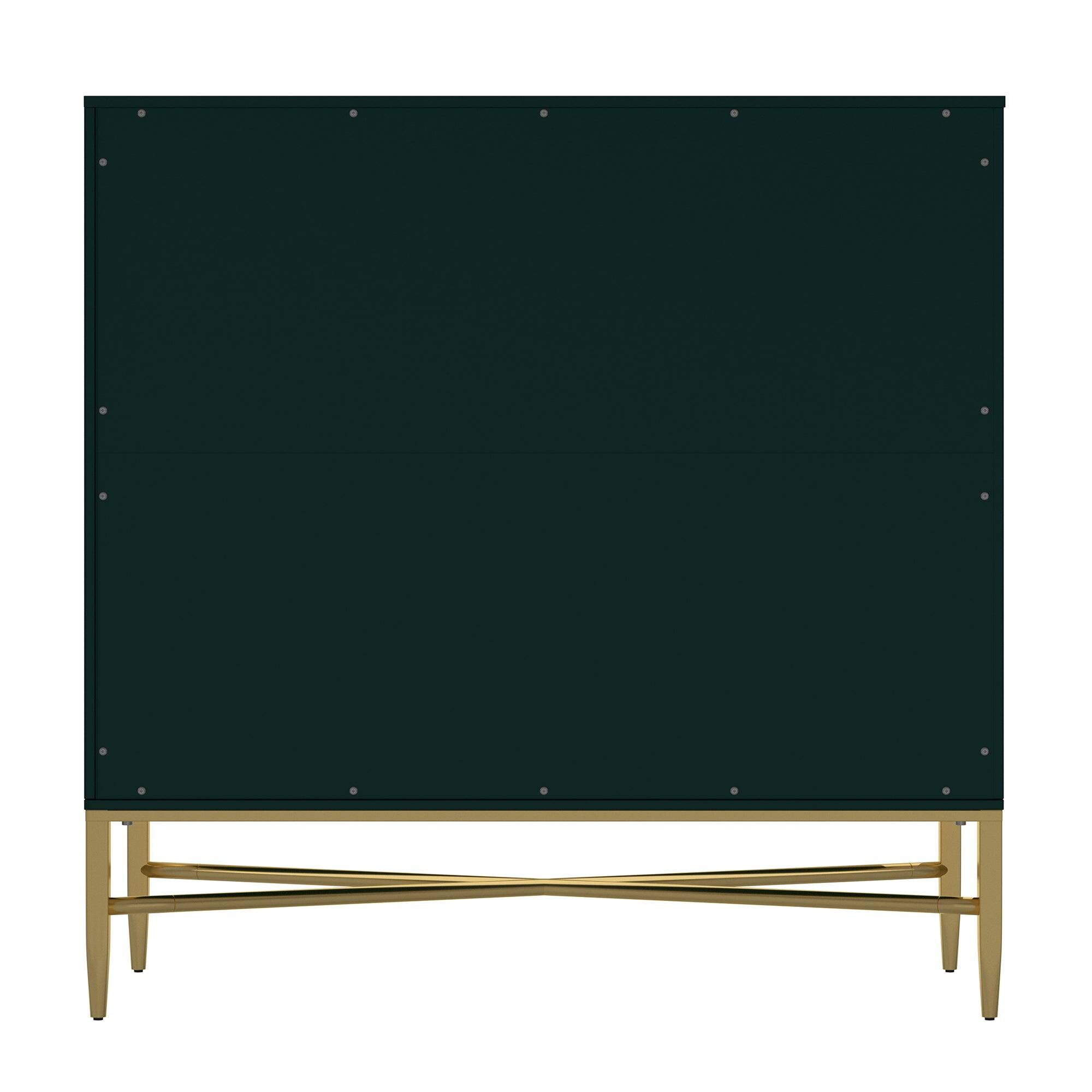 Alt View 10. Boyel Living - 2 Door Locker Accent Cabinet - Green.