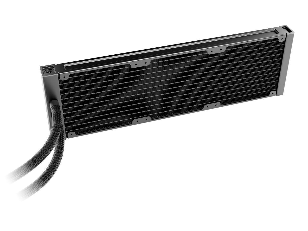 Back. be quiet! - Silent Loop 3 360mm Liquid CPU Cooler - Black.