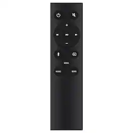 ALLIMITY - Replacement Remote Control TS7010, Fit for TCL Home theater system Alto 7 TS7000 TS7010 Channel Home Theater Sound Bar - Black