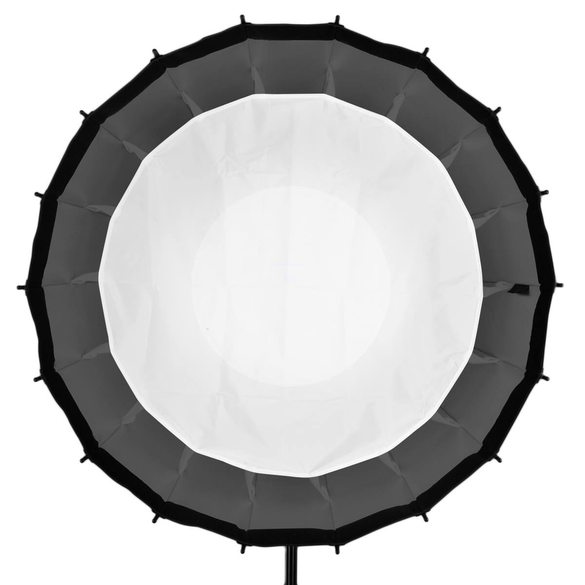 Alt View 1. Glow - Glow EZ Lock Inner and Outer Diffusion Fabrics for Profond Quick-Open 47.2" Deep Parabolic Softbox.