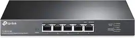 TP-Link - Refurbished Excellent - TL-SG105-M2 5 Port Multi-Gigabit Unmanaged Network Switch Ethernet Splitter 2.5G Bandwidth - Black