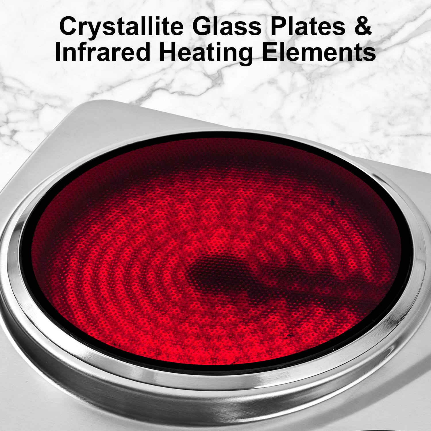 Crystallite Glass Plates & Infrared Heating Elements