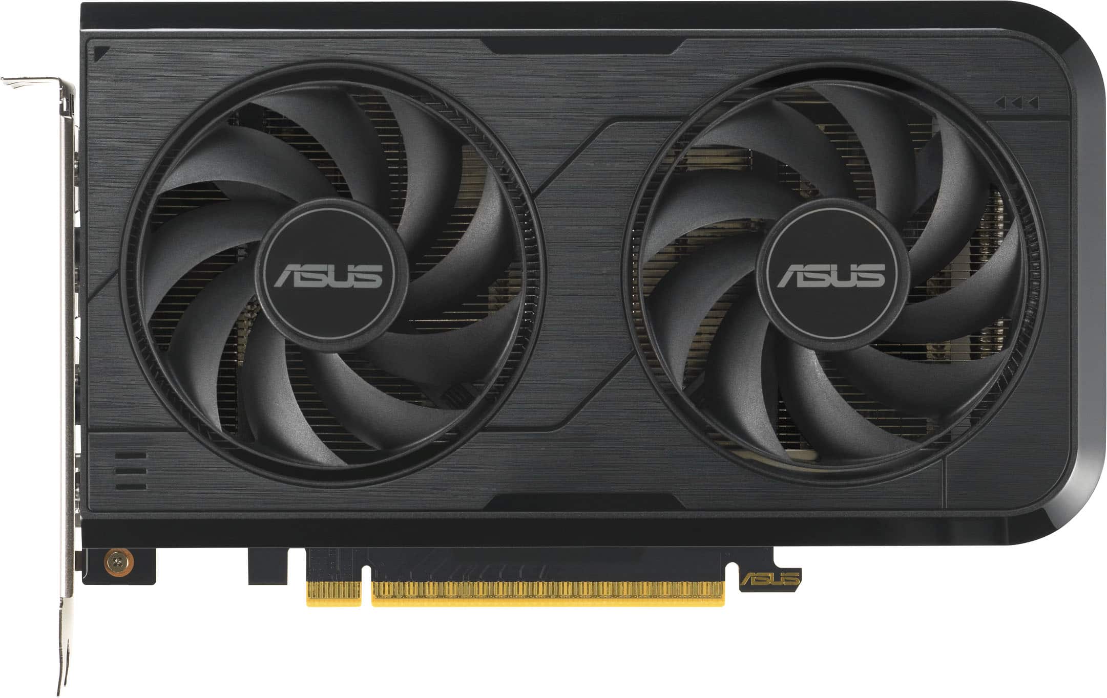 ASUS - DUAL NVIDIA GeForce RTX 5050 OC Edition 8GB GDDR7 PCI Express 5.0 Graphics Card - Black - Front_Zoom