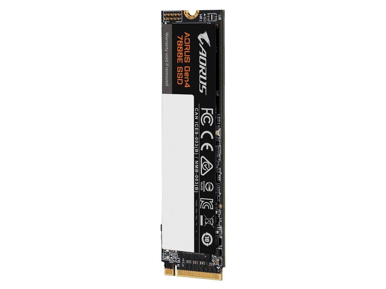 99909 doeee H HR1 BR0 1E0 U8  
Warranty void if removed  
ADRUS Gen4  
AORUS  
780GBE SSD  
CAN ICES-003(B)  
FC CE  
LED1+  
NMB-003(B)  
Kohs  
900L1O  
10  
1J