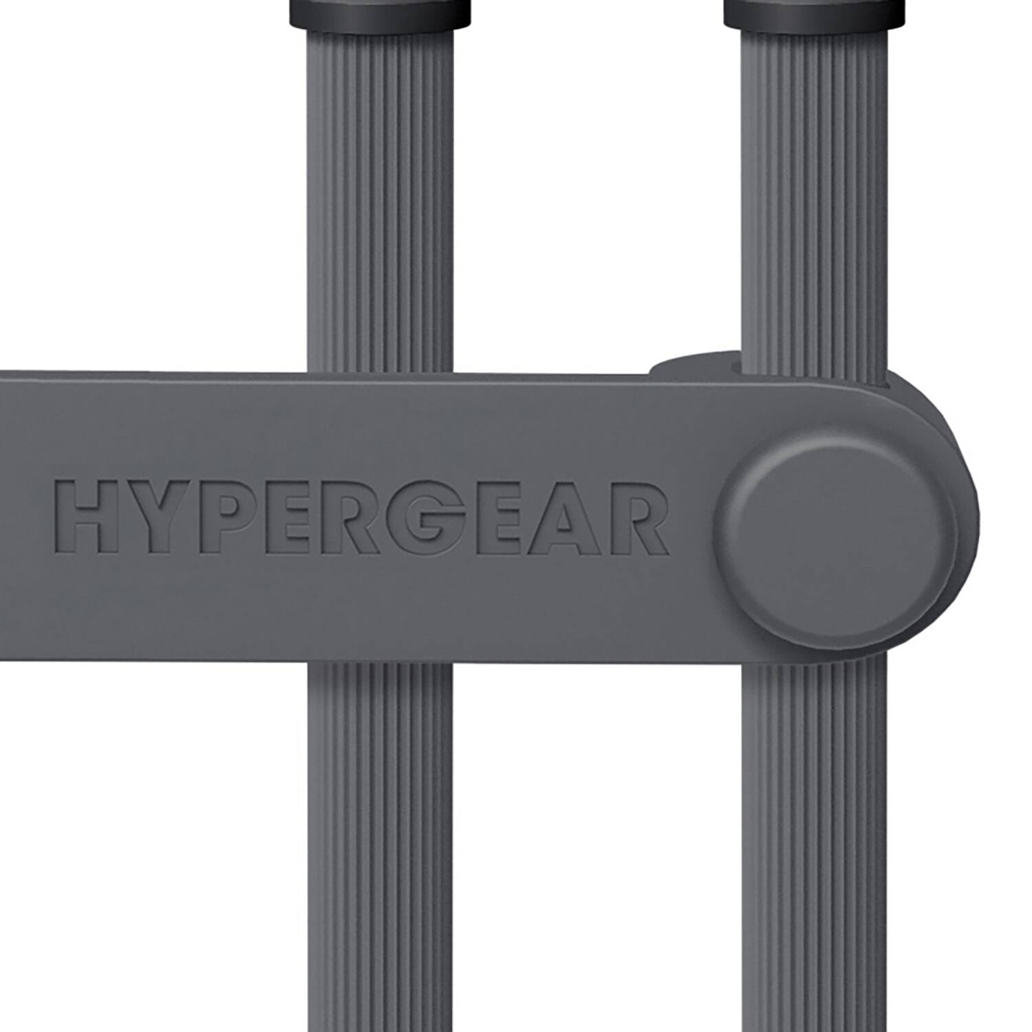 Angle. HyperGear - Hypergear 15994 Flexi Pro Usb-c To Usb-c Soft-touch Silicone Fast Charge And Sync Cable (10 Ft.; Gray) - gray.