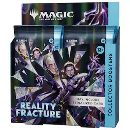 Wizards of The Coast - Magic: The Gathering Reality Fracture - Collector Booster Box (12 Packs)