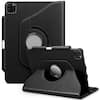 Front. DTTO - Rotating Case for iPad Pro 11" 1st/2nd/3rd/4th Gen & iPad Air 10.9" 4th/5th Gen, 360 Stand, Pencil Holder, Smart Cover - Black.