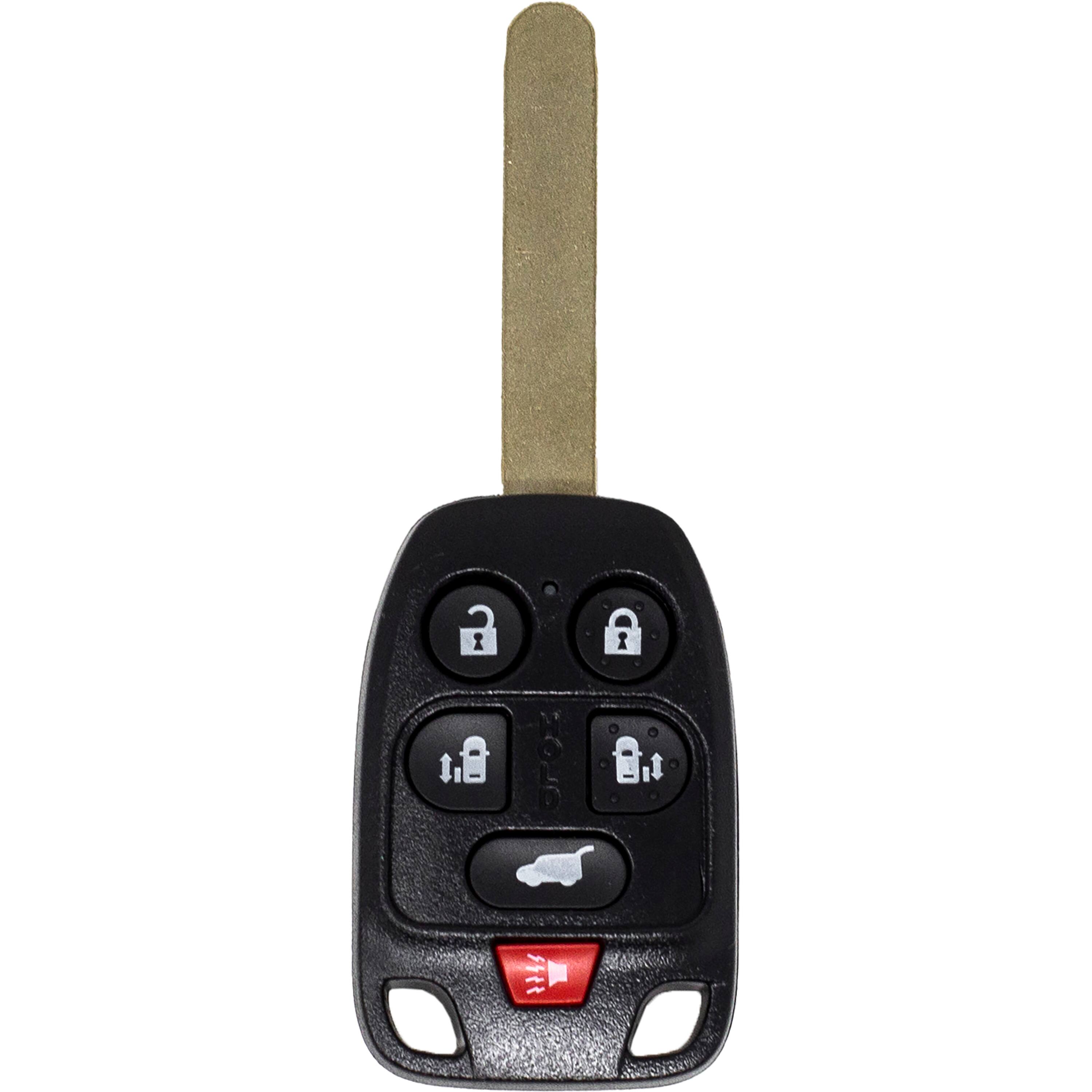 Back. Car Keys Express - Car Keys Express Honda Simple Key - 4 Button Remote and Key Combo with Trunk and programming device - Black.