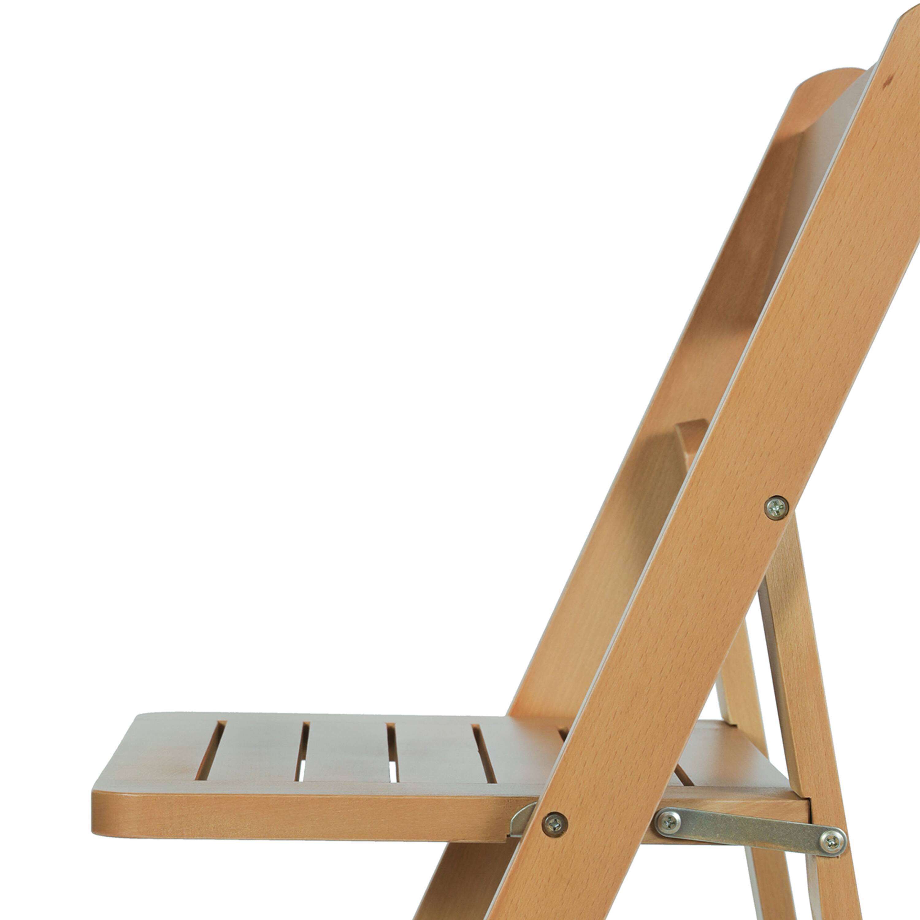 Alt View 10. Emma + Oliver - Magill Solid Wood Foldable Dining Chair - Oak.