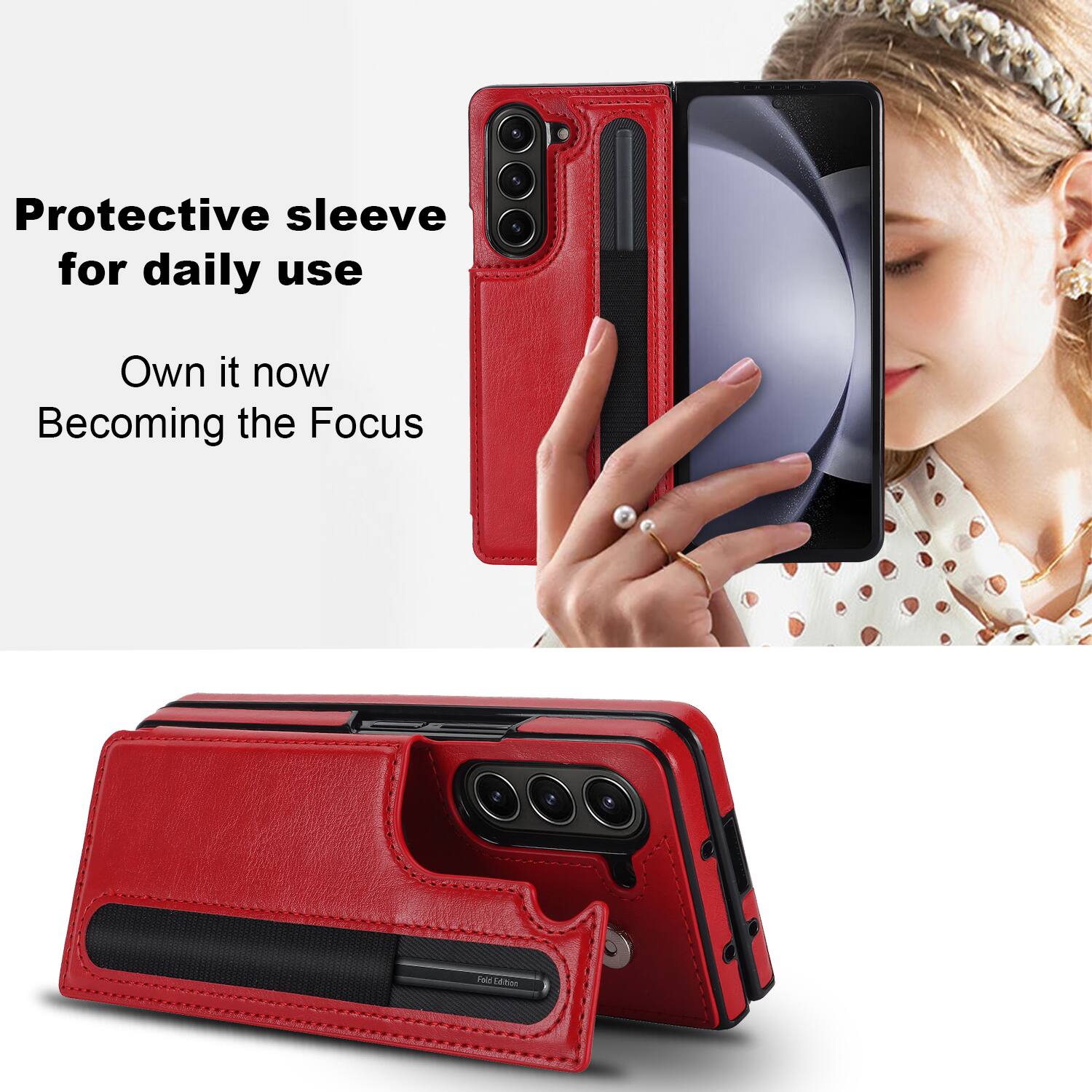 Protective sleeve for daily use  
Own it now  
Becoming the Focus