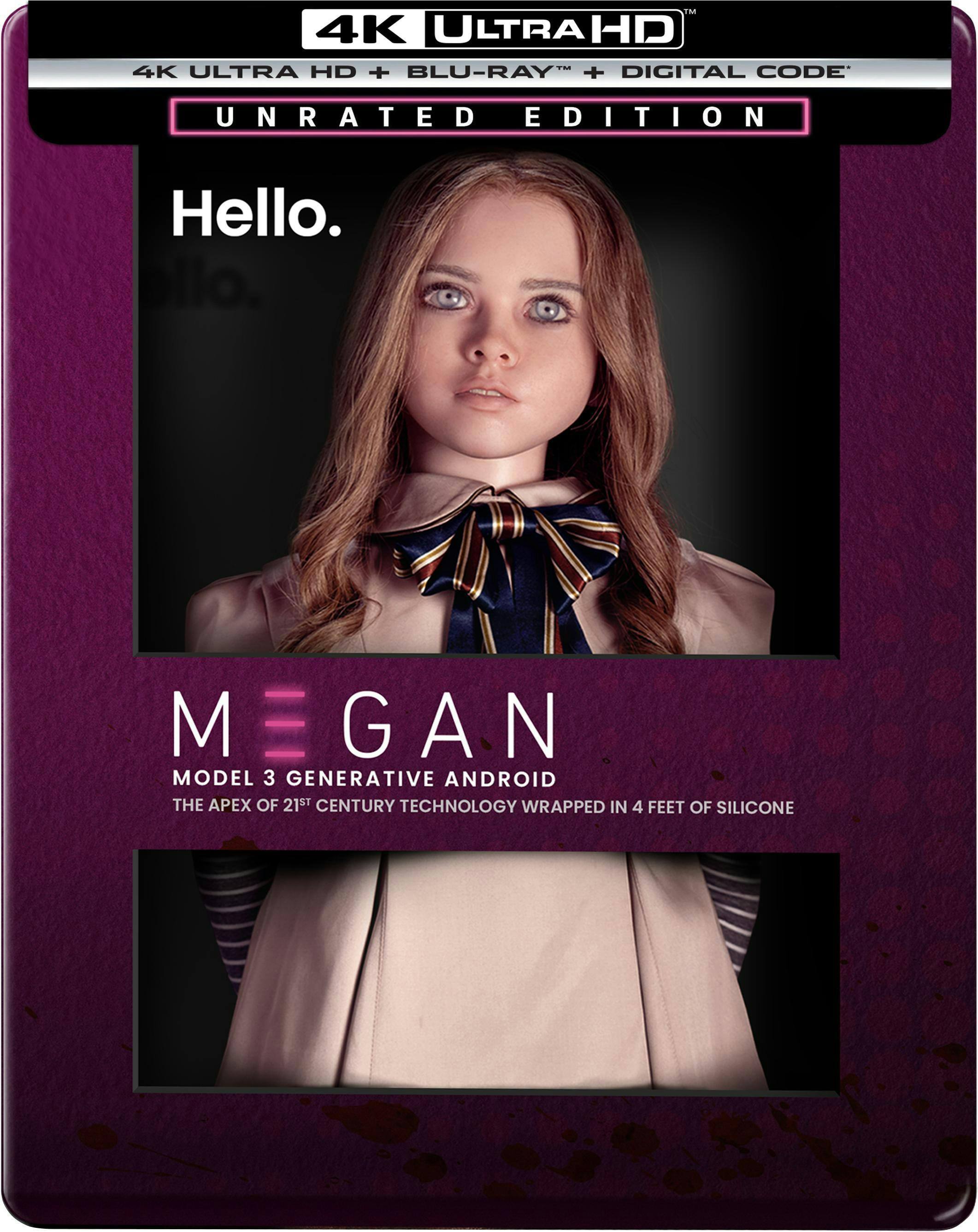 Angle. M3GAN (Steelbook)   - 4K Blu-Ray.
