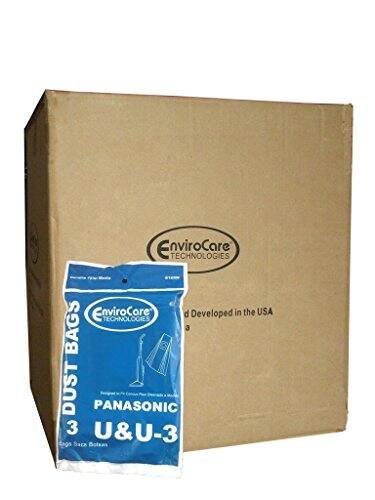 EnviroCare TECHNOLOGIES  
EnviroCore d  
Developed in the USA  
TECHNOLOGIES  
BAGS  
DUST PANASONIC  
3 U&U-3  
dags  
Baca Bolaas