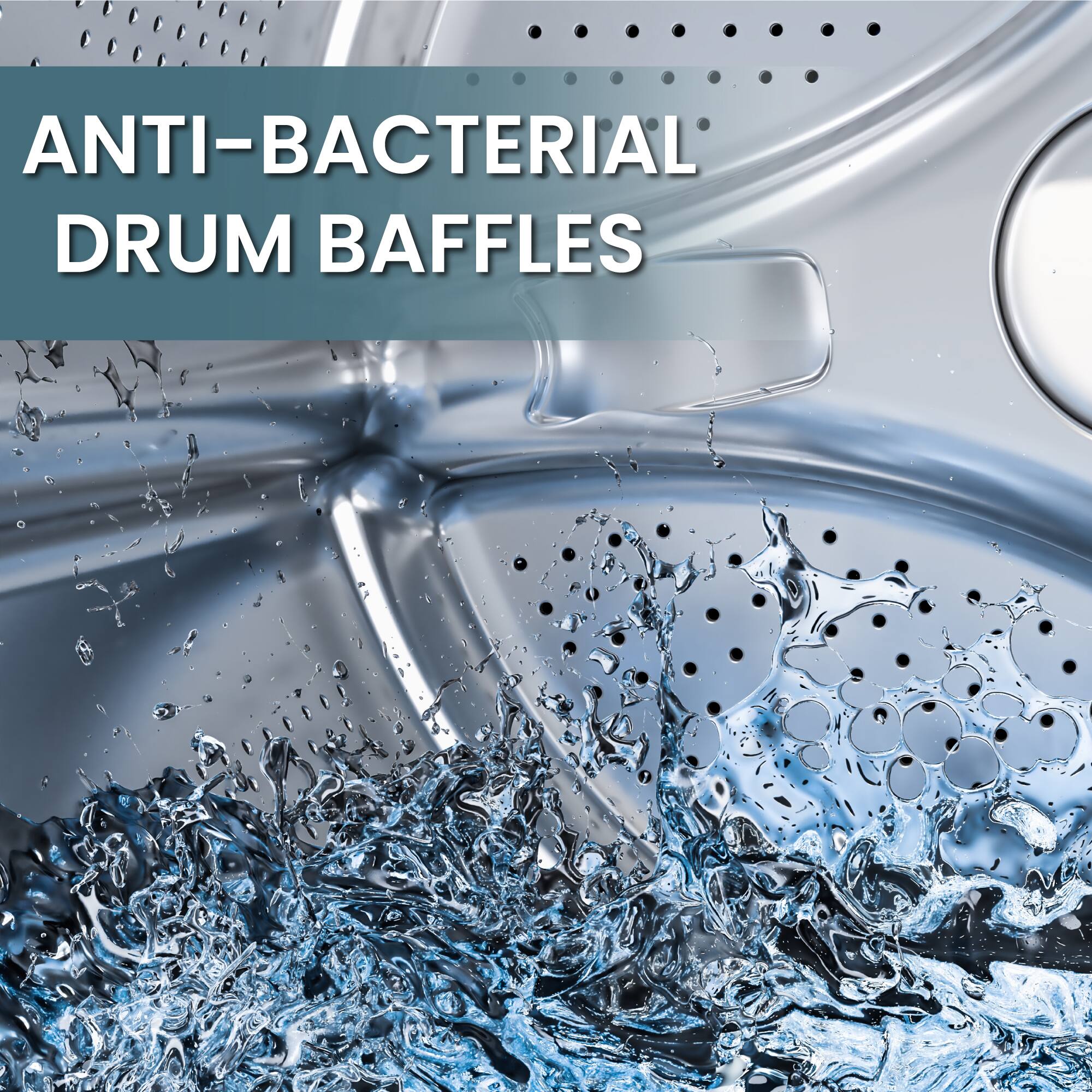ANTI-BACTERIAL DRUM BAFFLES