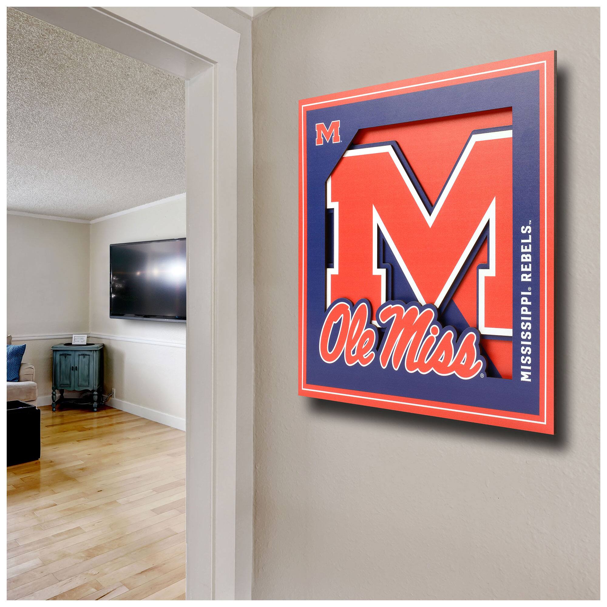 M  
Ole Miss  
MISSISSIPPI REBELS