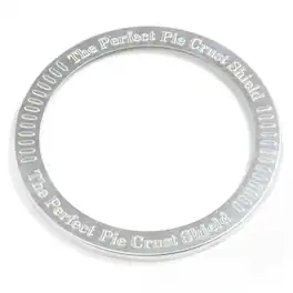 Norpro - Aluminum 10-Inch Pie Crust Shield - Silver