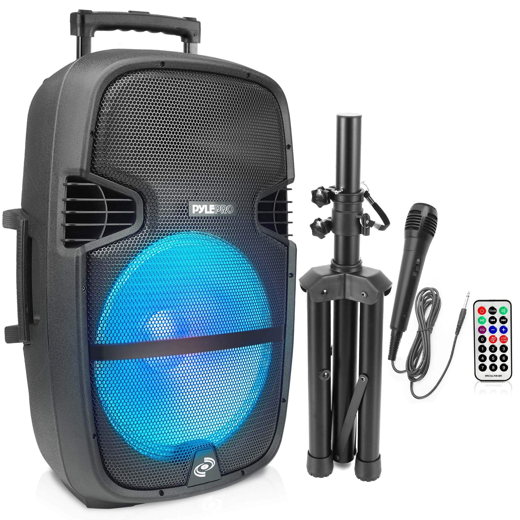 PYLE - Portable Bluetooth PA Speaker System - 1000W