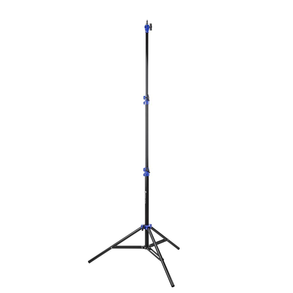 Alt View 2. Flashpoint - Flashpoint Pro Air-Cushioned Heavy-Duty Light Stand (Blue, 7.2').