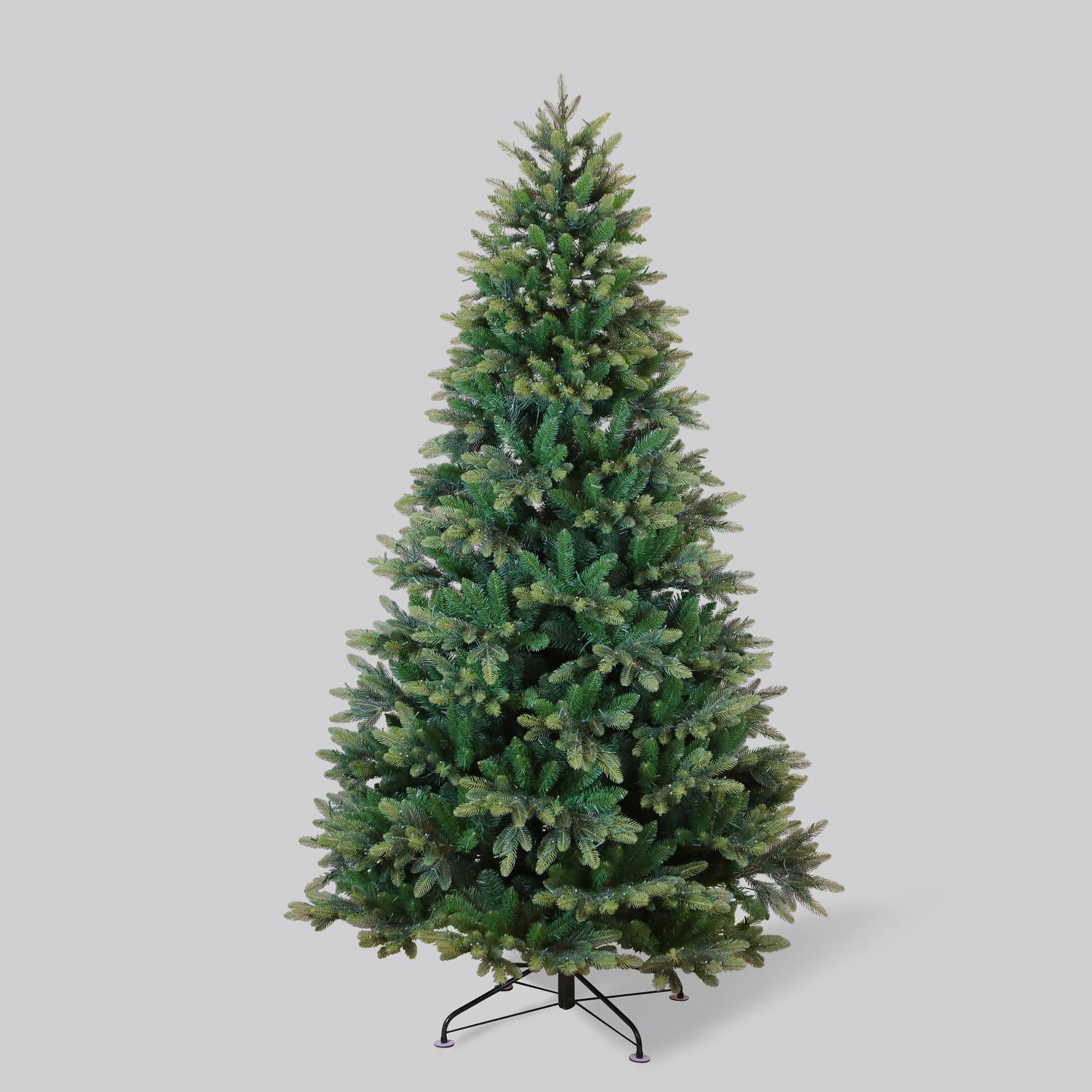 Alt View 4. Philips - Philips 7.5' Pre-Lit Balsam Fir Warm White LED with Remote - Green.