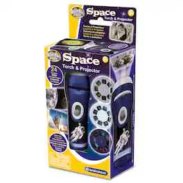 Brainstorm Limited - Brainstorm Toys: Space Torch & Projector -Ages 3+