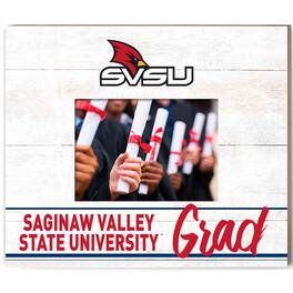 Jardine - Saginaw Valley State Cardinals 13.5" x 11.5" Grad Frame - White