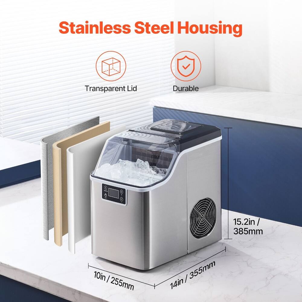Stainless Steel Housing Transparent Lid Durable 15.2in / 385mm 10in / 255mm 14in / 355mm