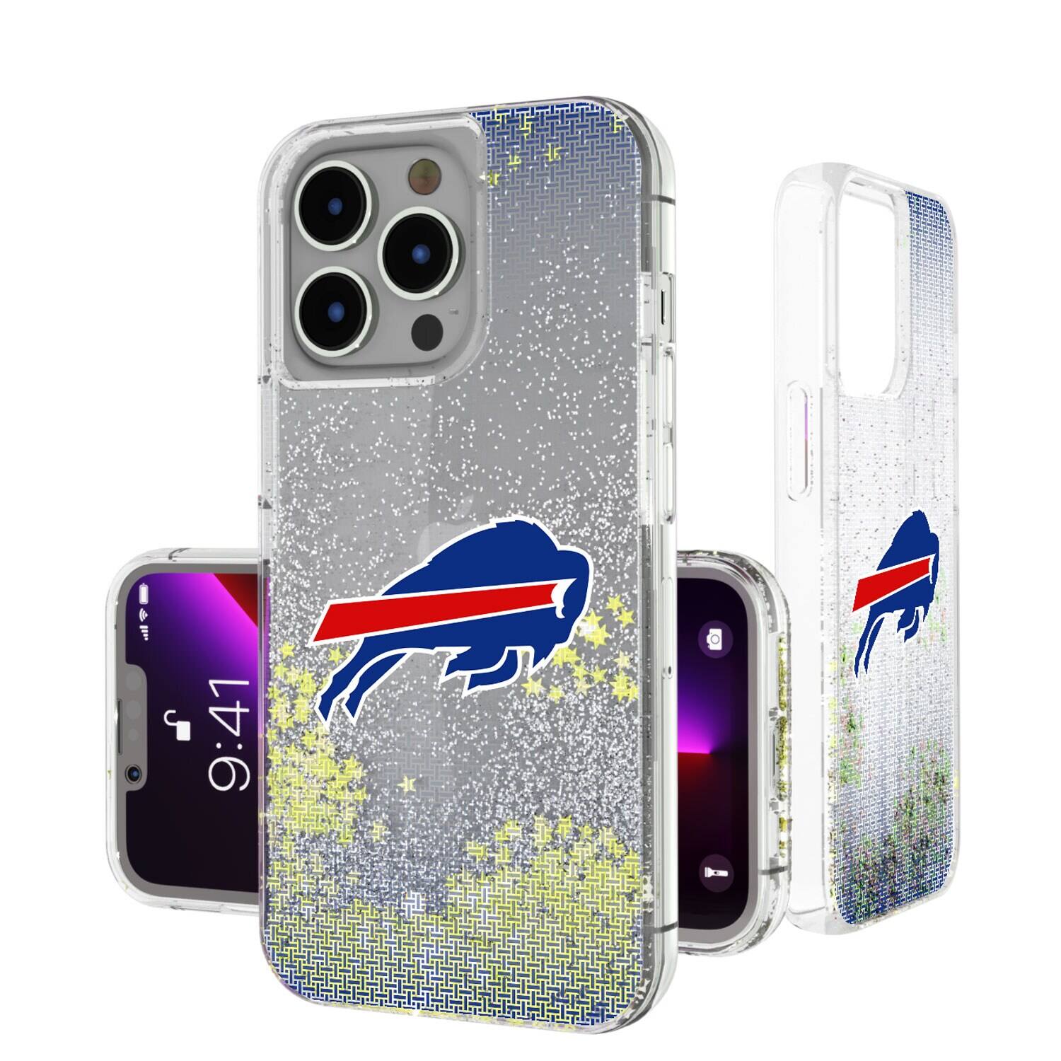 Keyscaper - NFL - Buffalo Bills Linen Logo iPhone Glitter Case - 15 - Multicolor price history on PriceWatchPro