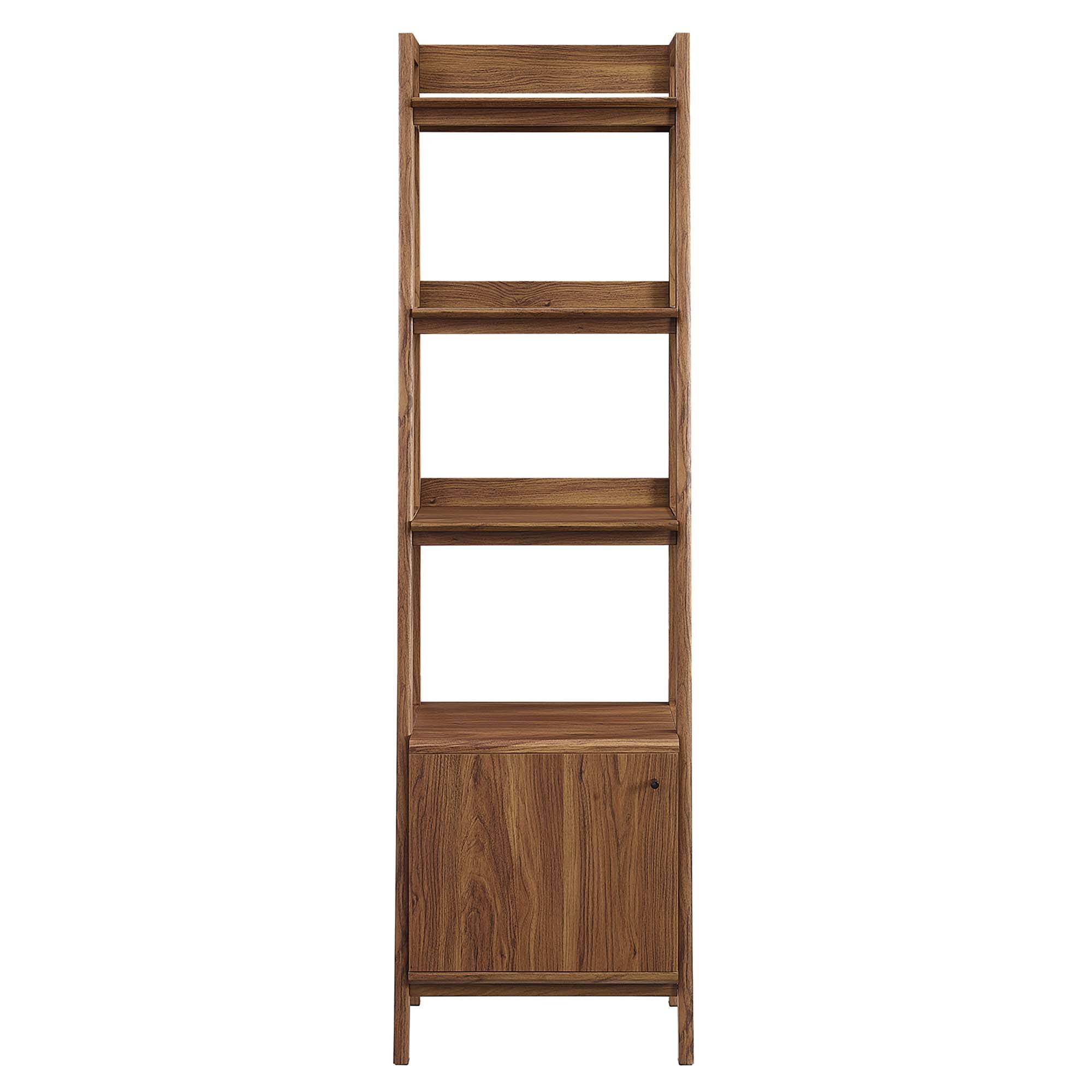 Alt View 2. Modway - Bixby 21" Bookshelf by Modway - Walnut.