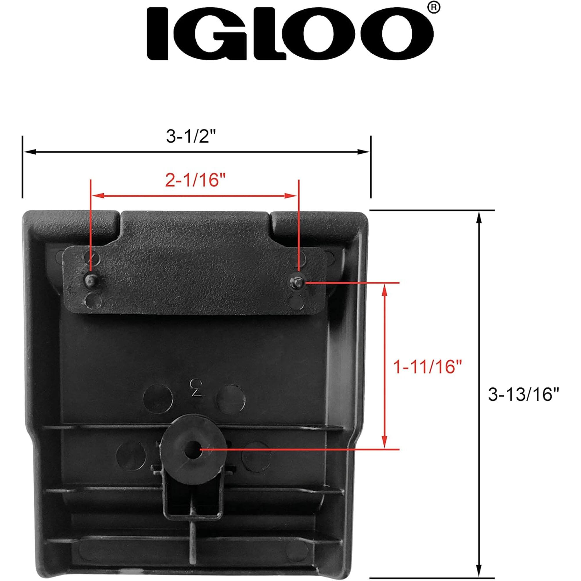 IGLOO  
3-1/2"  
2-1/16"  
1-11/16"  
3-13/16"