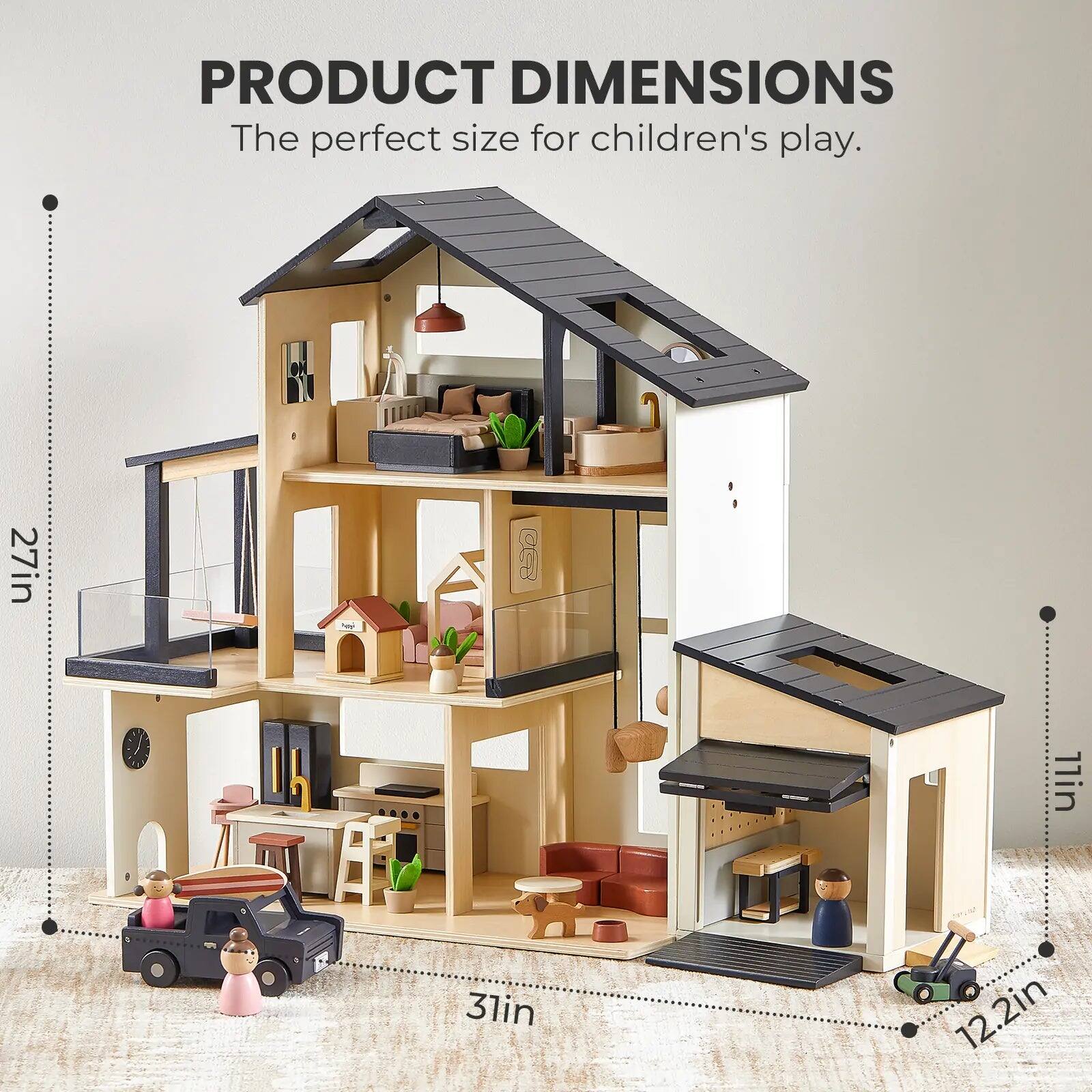 PRODUCT DIMENSIONS  
The perfect size for children's play.  

27in  
11in  
31in  
12.2in