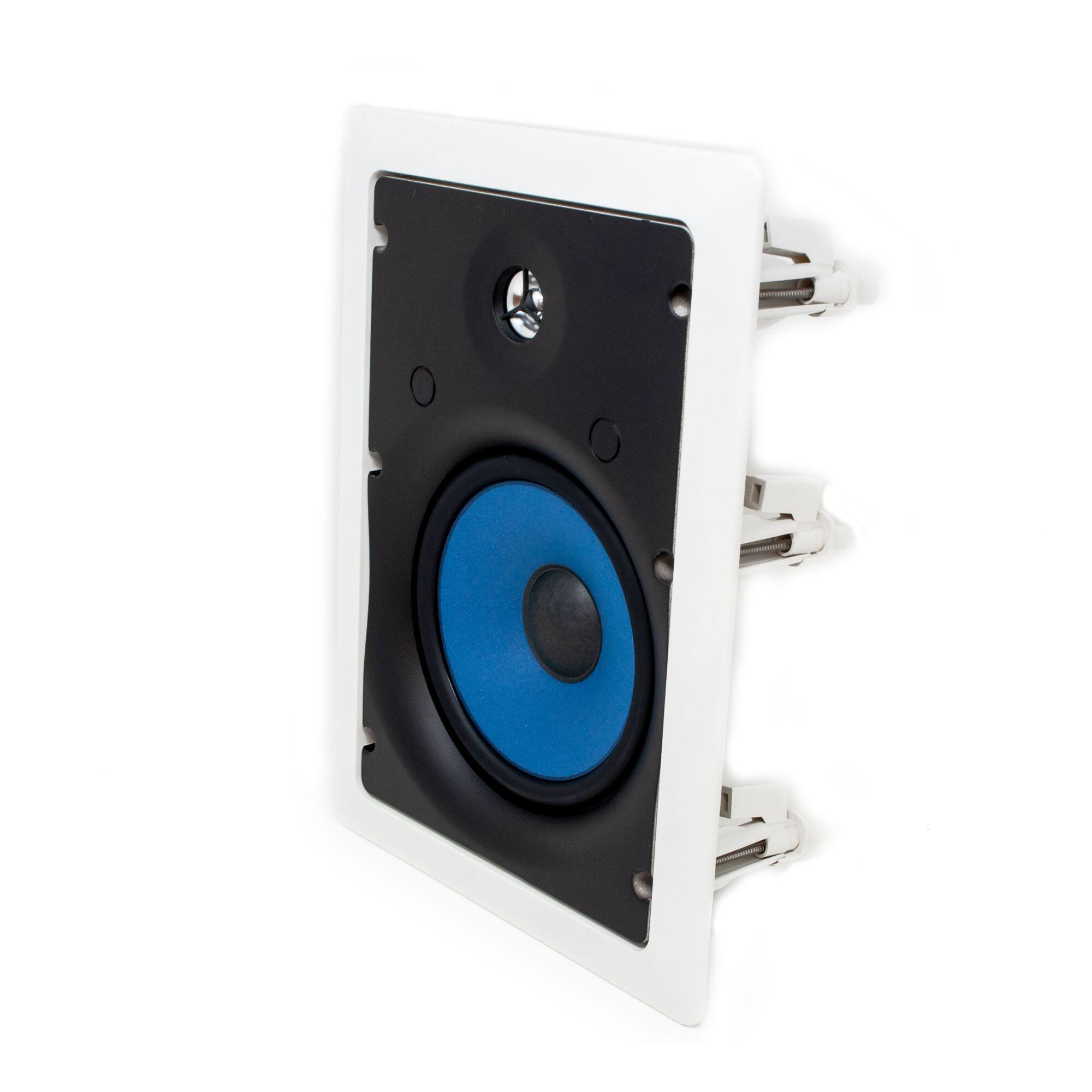 Alt View 10. Legrand - Legrand MS3651 3000 Series 6.5" In-Wall Speakers Case Pack 6 Pair 12 Speakers total with In Wall Mounting Brackets - Black/Gray.