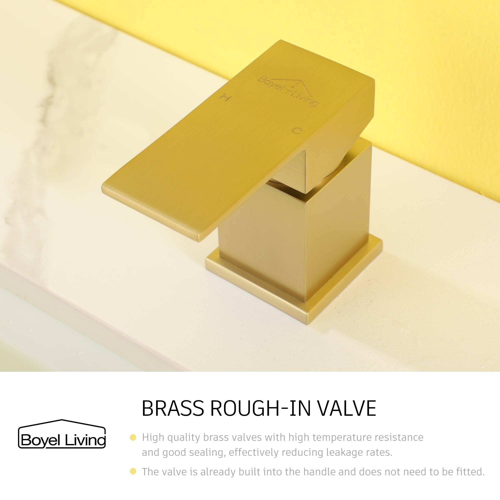 Boyel Living

BRASS ROUGH-IN VALVE

High quality brass valves with high temperature resistance and good sealing, effectively reducing leakage rates.

The valve is already built into the handle and does not need to be fitted.