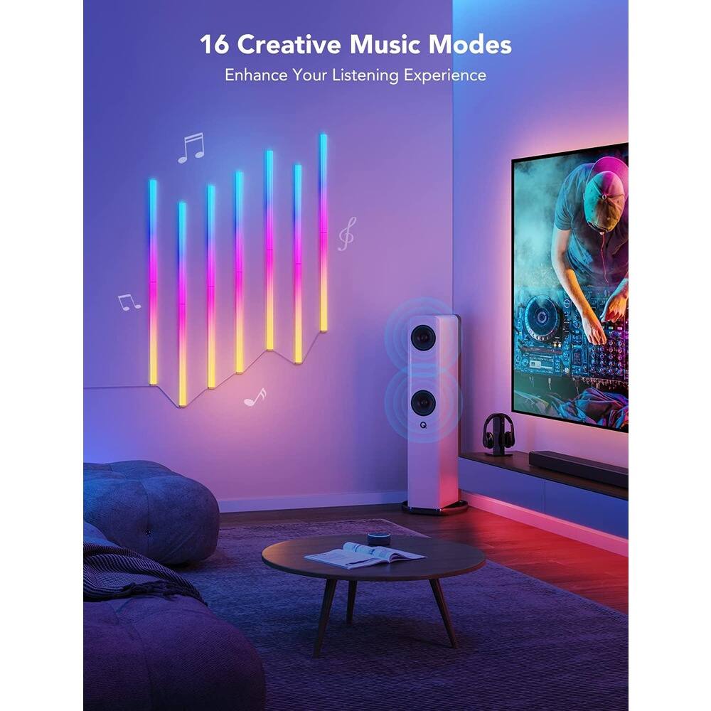 16 Creative Music Modes  
Enhance Your Listening Experience