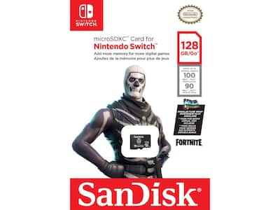 SanDisk 128GB microSDXC Card Licensed for Nintendo Switch SanDisk 128GB microSDXC Card Licensed for Nintendo Switch